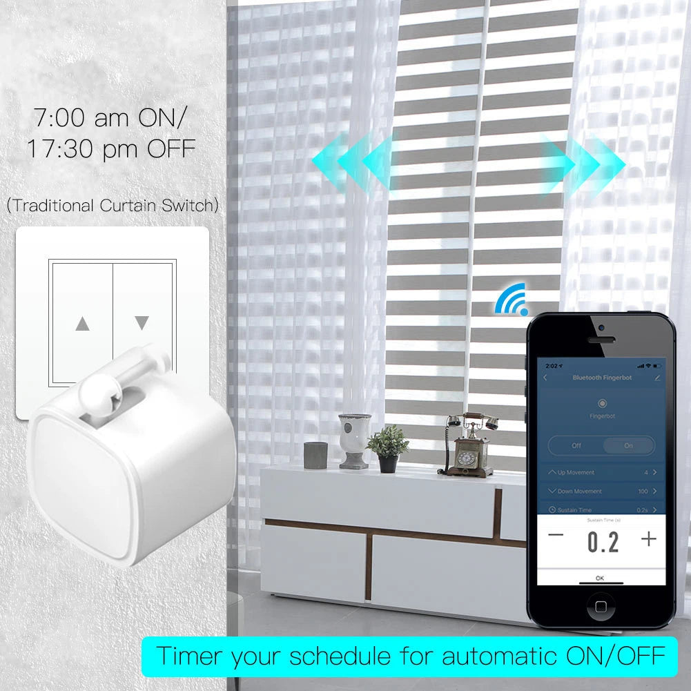 Bluetooth Button Pusher - Robot and Gateway Options