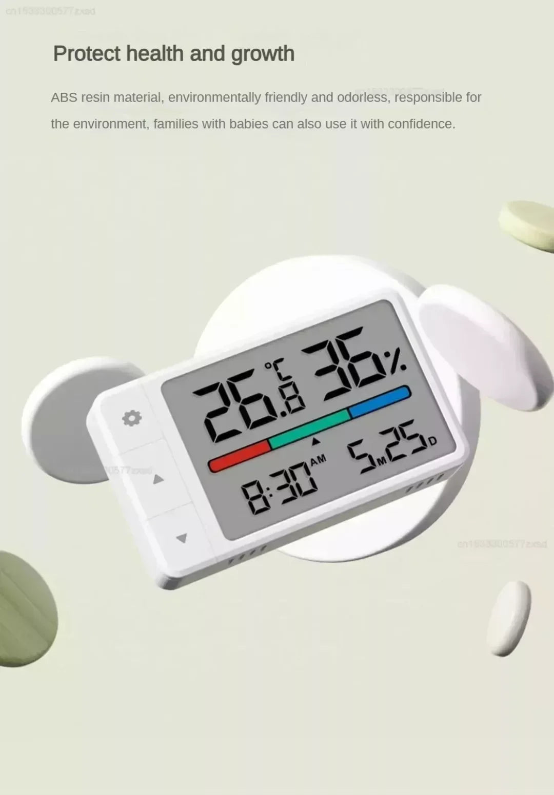 Xiaomi MiaoMiaoCe Intelligent Thermometer Hygrometer Meter Multi Function Clock Digital Display Weather Station Sensor for Home