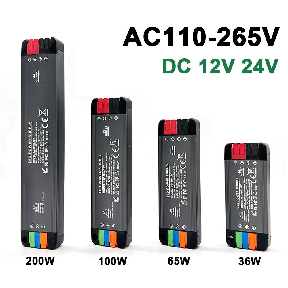 LED-Treibernetzteil, AC 110–265V auf DC