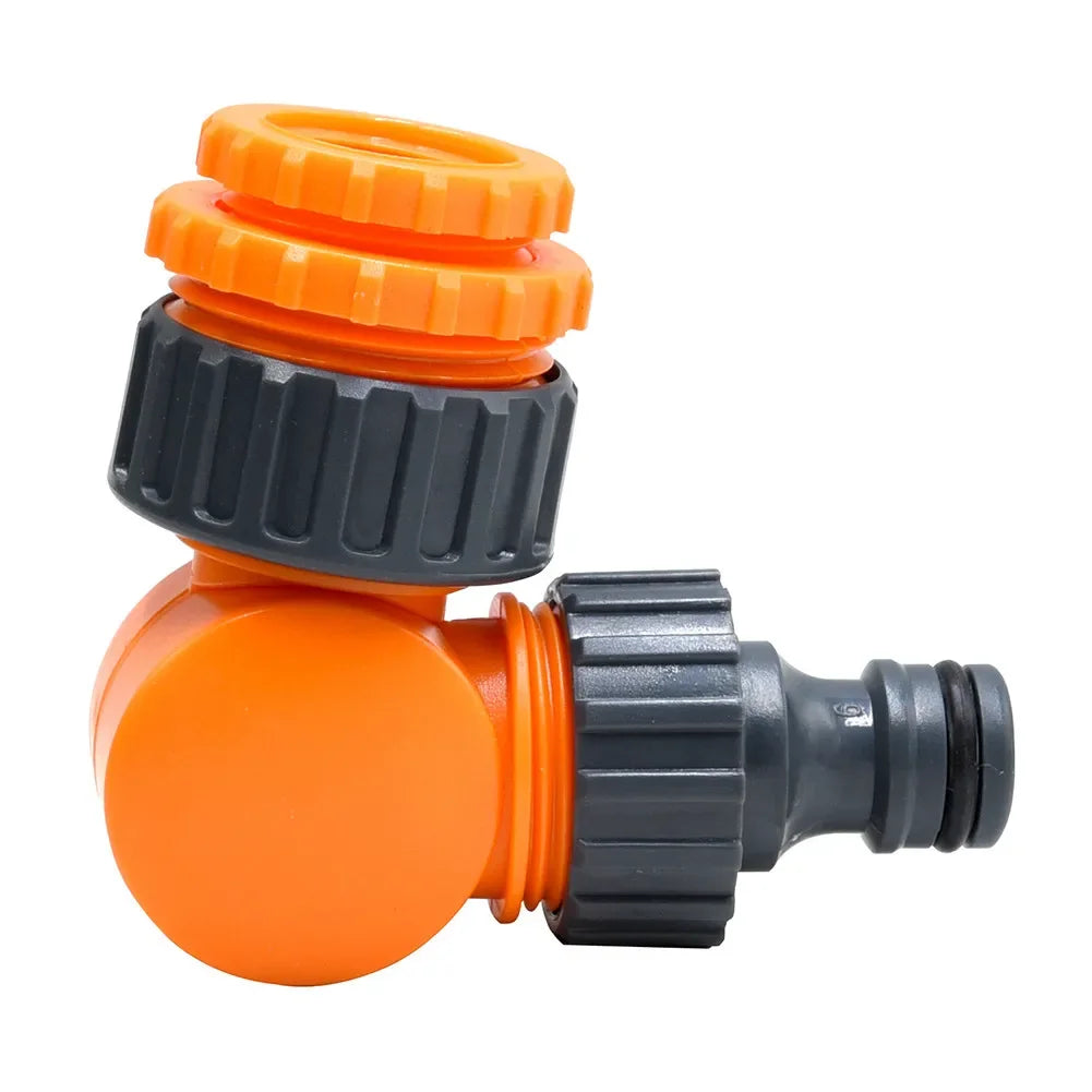 Garden Hose Connector, 1/2 Inch Faucet Adapter, Plastic Quick Connect Click-lock for Watering & Irrigation