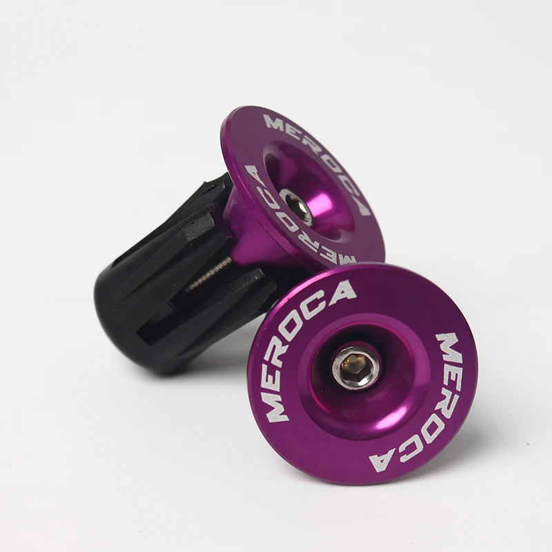 Bicycle Bar End Plug Road Mountain Bike Handlebar End Cap Aluminum Bicycle Handle Bar End Cap MTB Handlebar Plugs