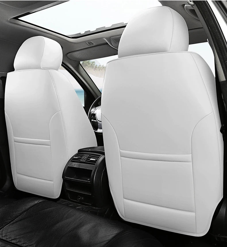 Універсальні чохли на автокрісла – комплект повного покриття з нубукової шкіри Nappa