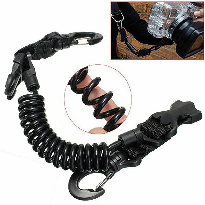 Camera Strap with Quick-Release Buckle and Clip
