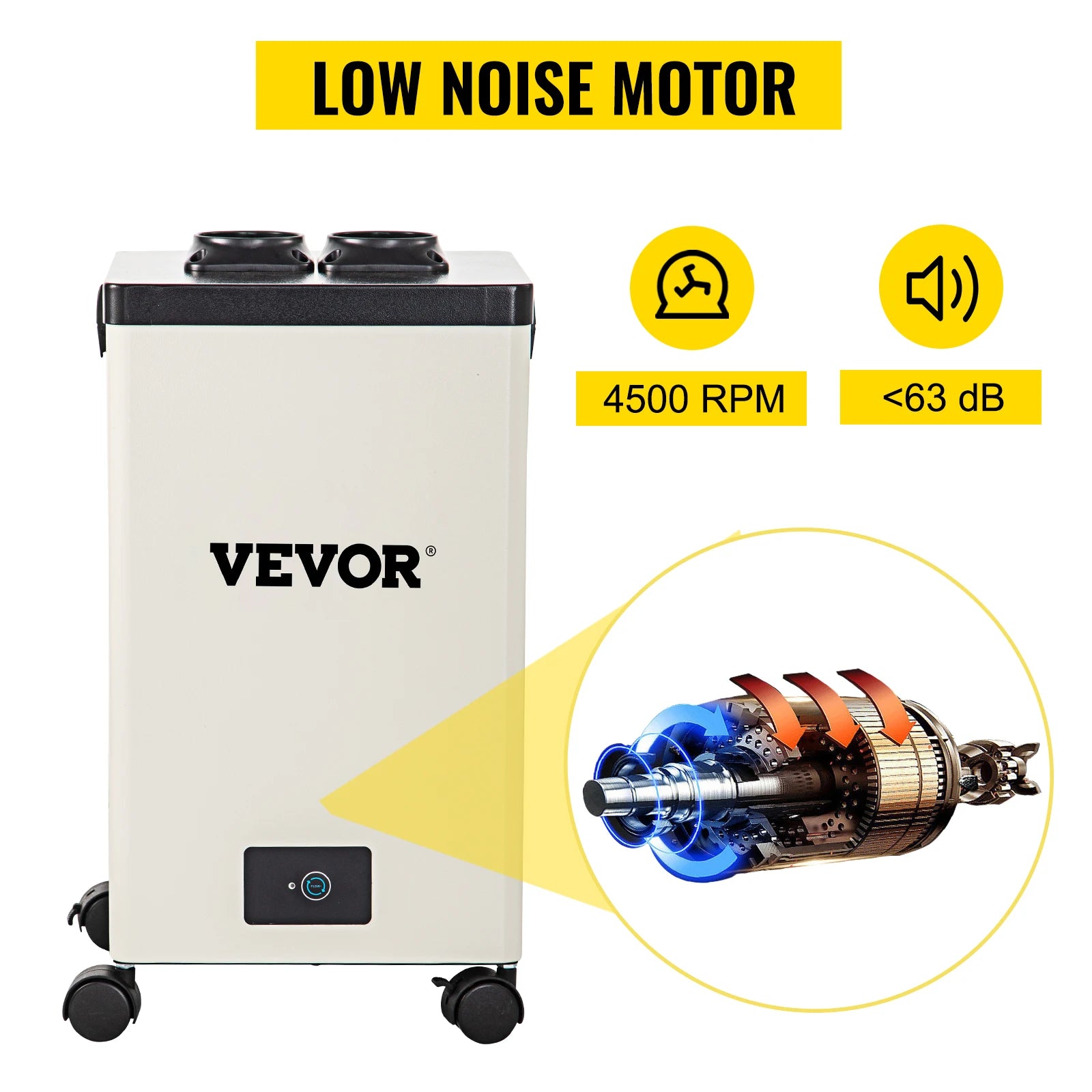 SucceBuy 80W 150W Fume Extractor Pure Air Purifier 3 Stage Filters 3 Speed Solder iron Harmful Smoke Absorber for Welding Repair