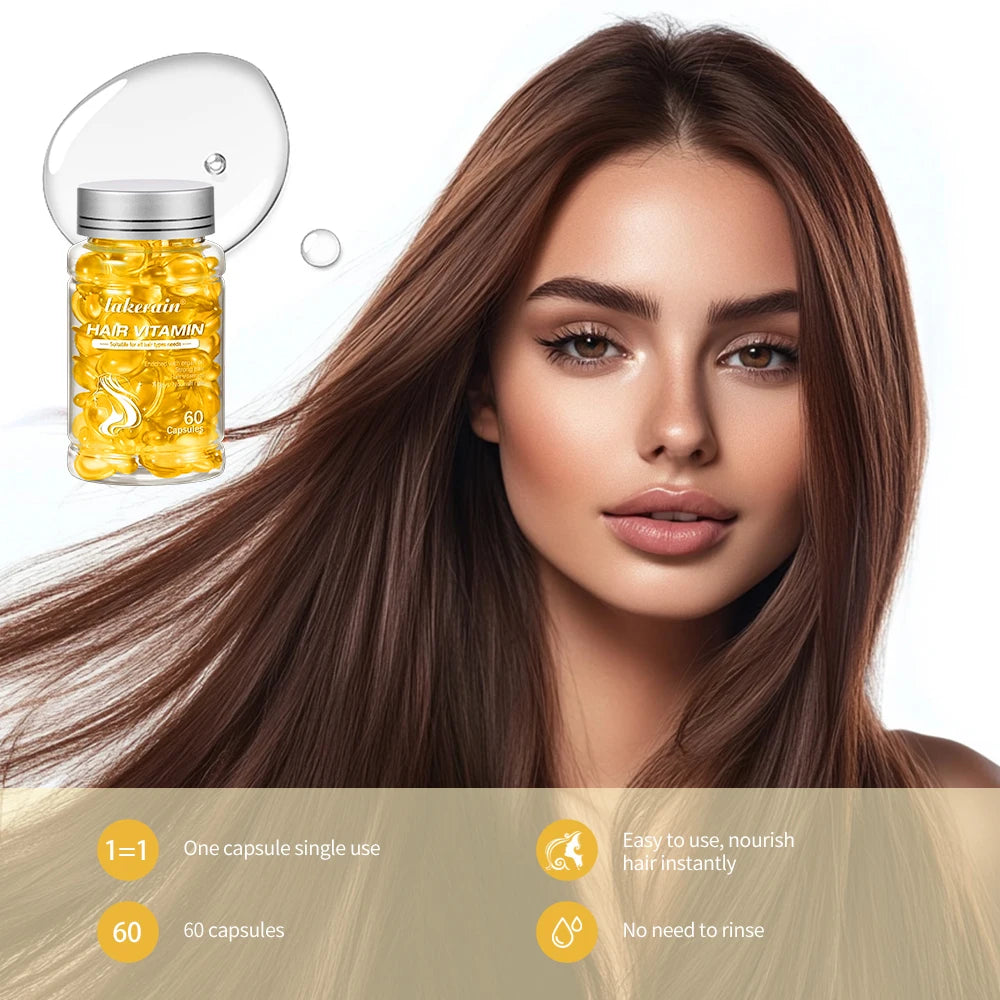 Vitamin Oil Hair Care Essence Capsules