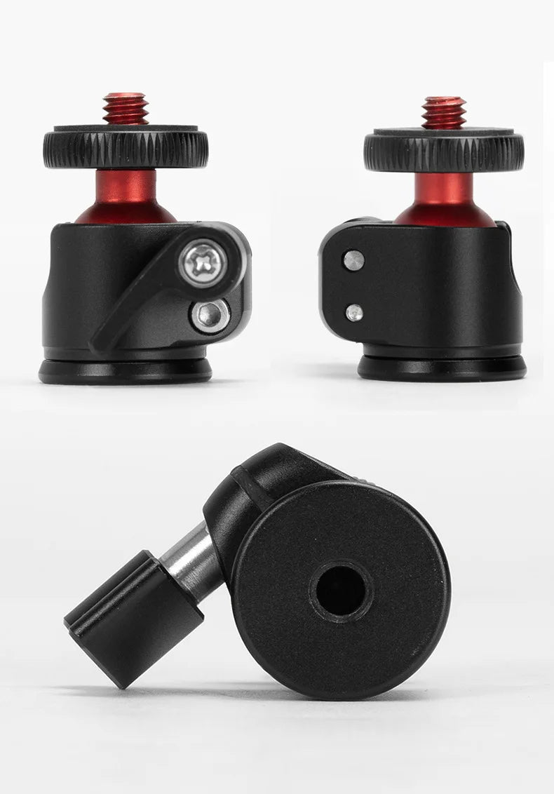 Compact Tripod Ball Head with U-Shaped Slot