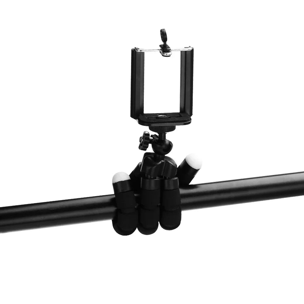 Mini Flexible Phone Tripod with Holder Clip