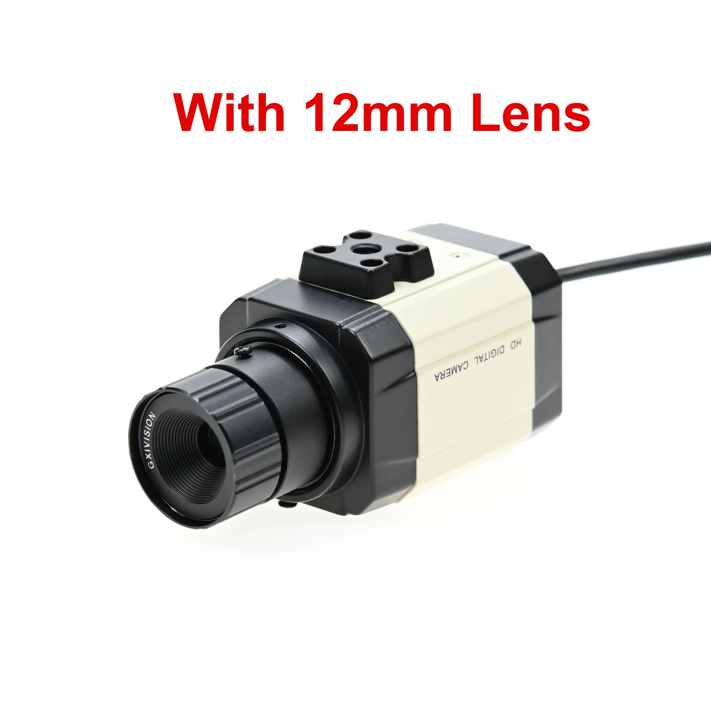 GXIVISION USB Camera 1080P 60fps with Varifocal CS Lens