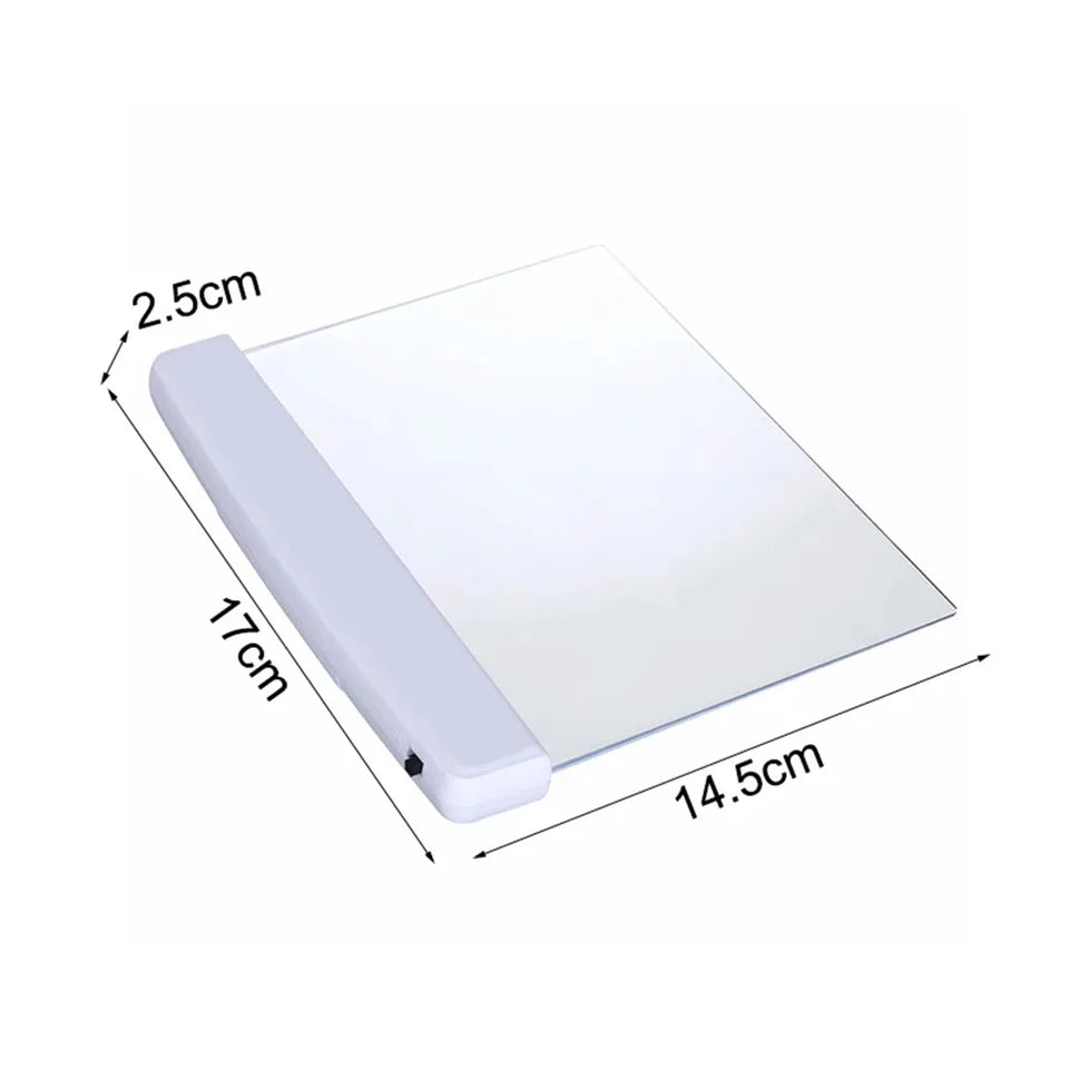 Battery LED Book Light with Warm Amber Reading Glow