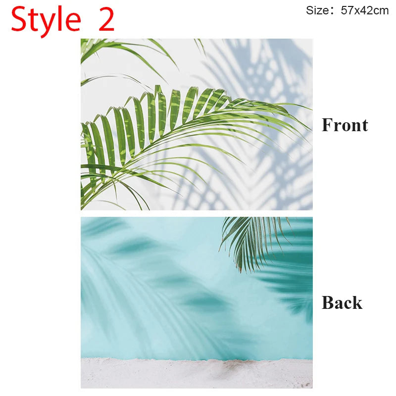 Double-Sided Photo Background Sheet, 57 × 42cm