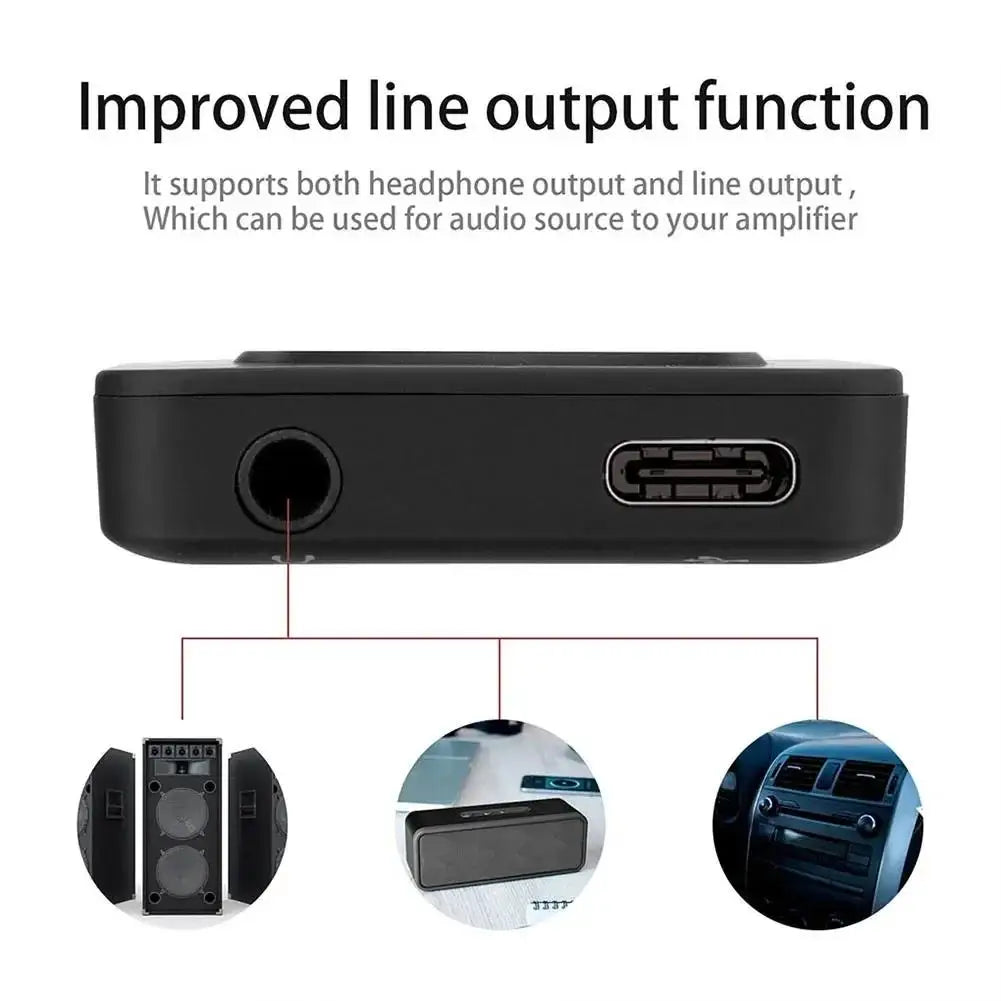 Portable Bluetooth Music Player with 1.8-Inch Screen