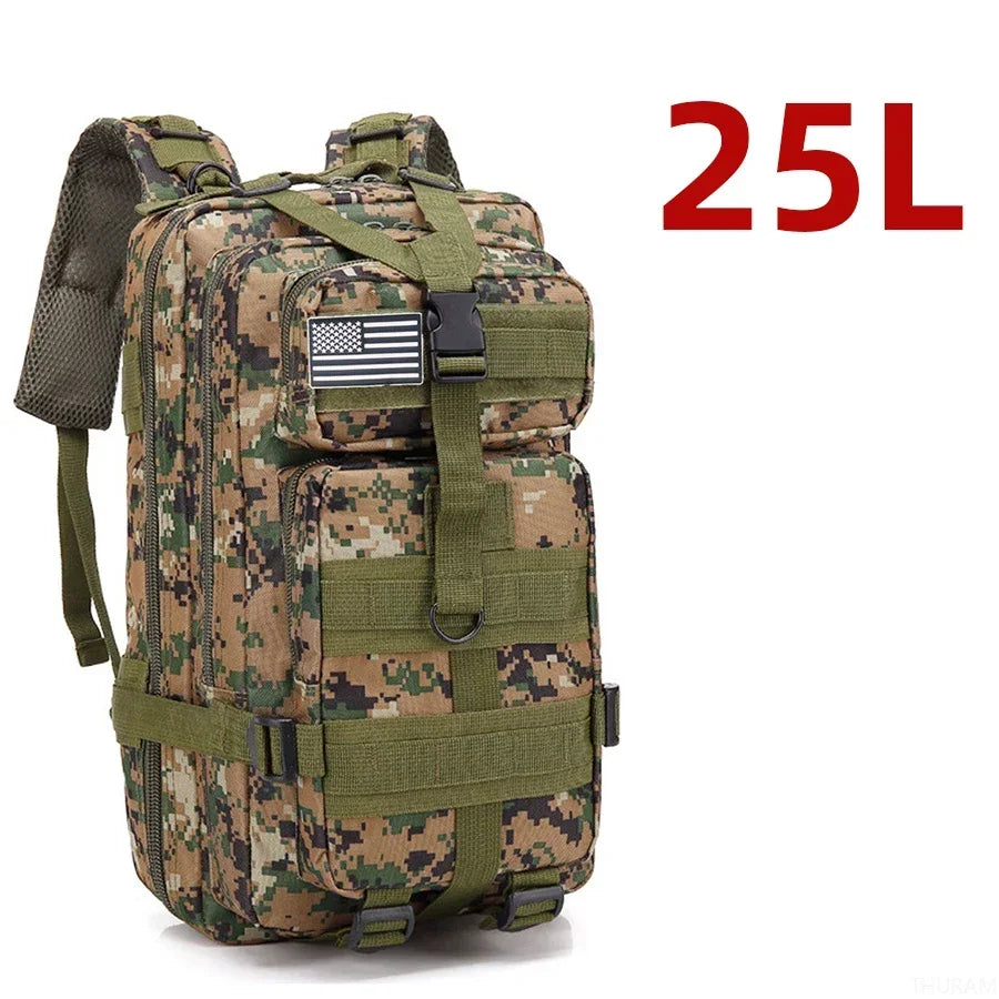 Mochila Tática - 25 L ou 50 L