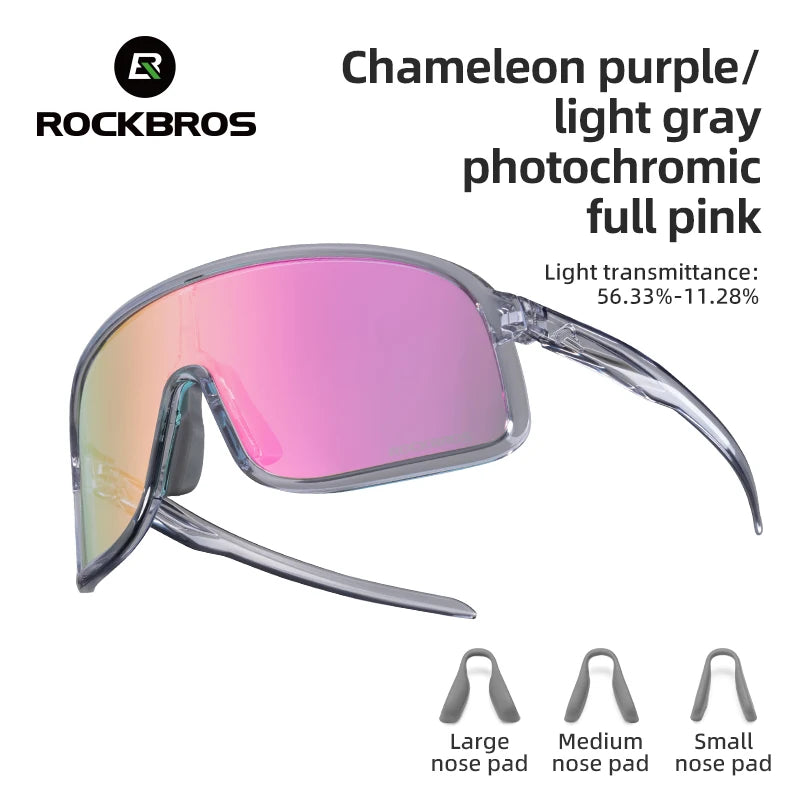 Photochromic MTB Cycling Glasses with UV400 Protection