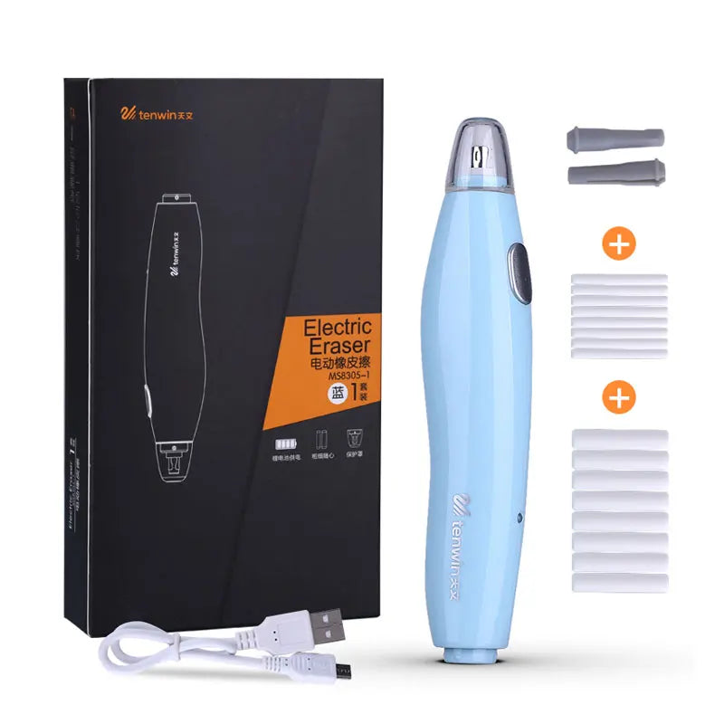 USB-Rechargeable Electric Eraser for Drawing