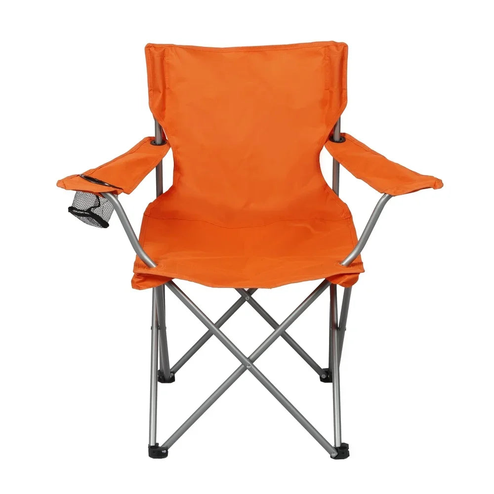 2er-Set Klapp-Campingstühle mit Getränkehalter und Tragetasche