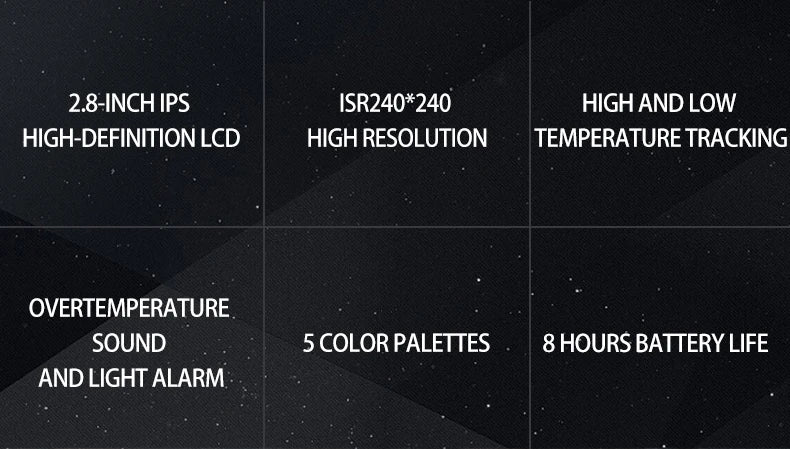 Termovízor ET14C s 2,8-palcovým displejom