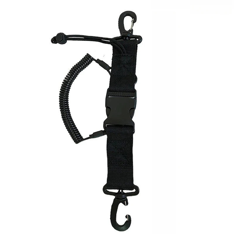 Camera Strap with Quick-Release Buckle and Clip