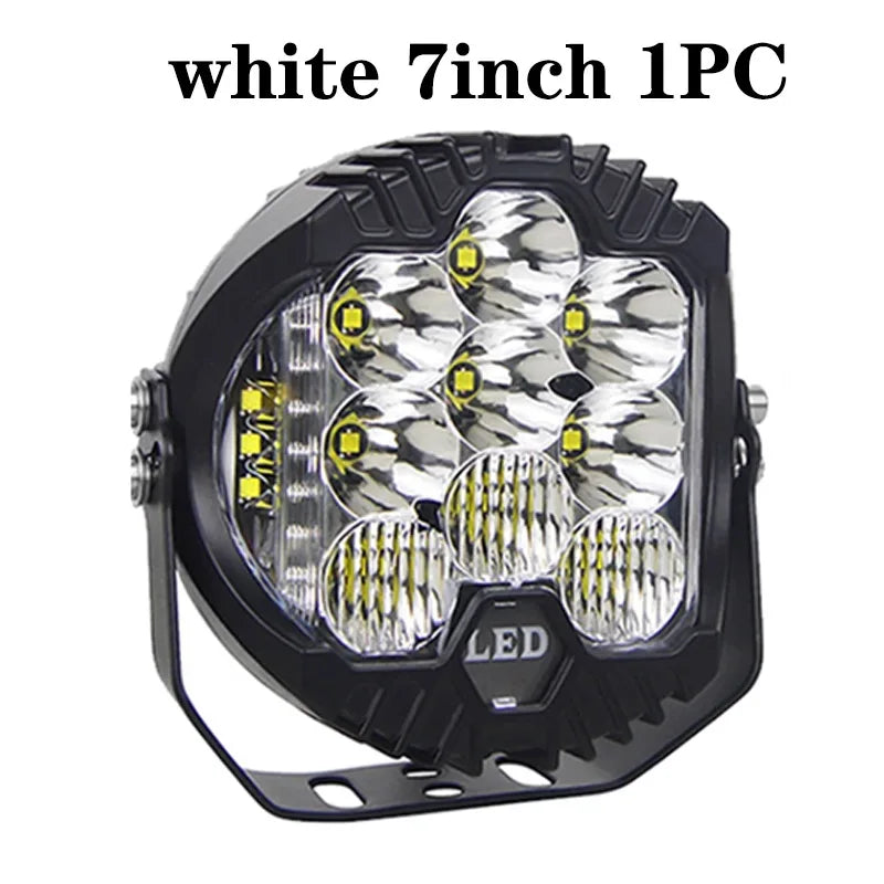 7 Inch LED Combo Driving Lamp for Off-Road Vehicles