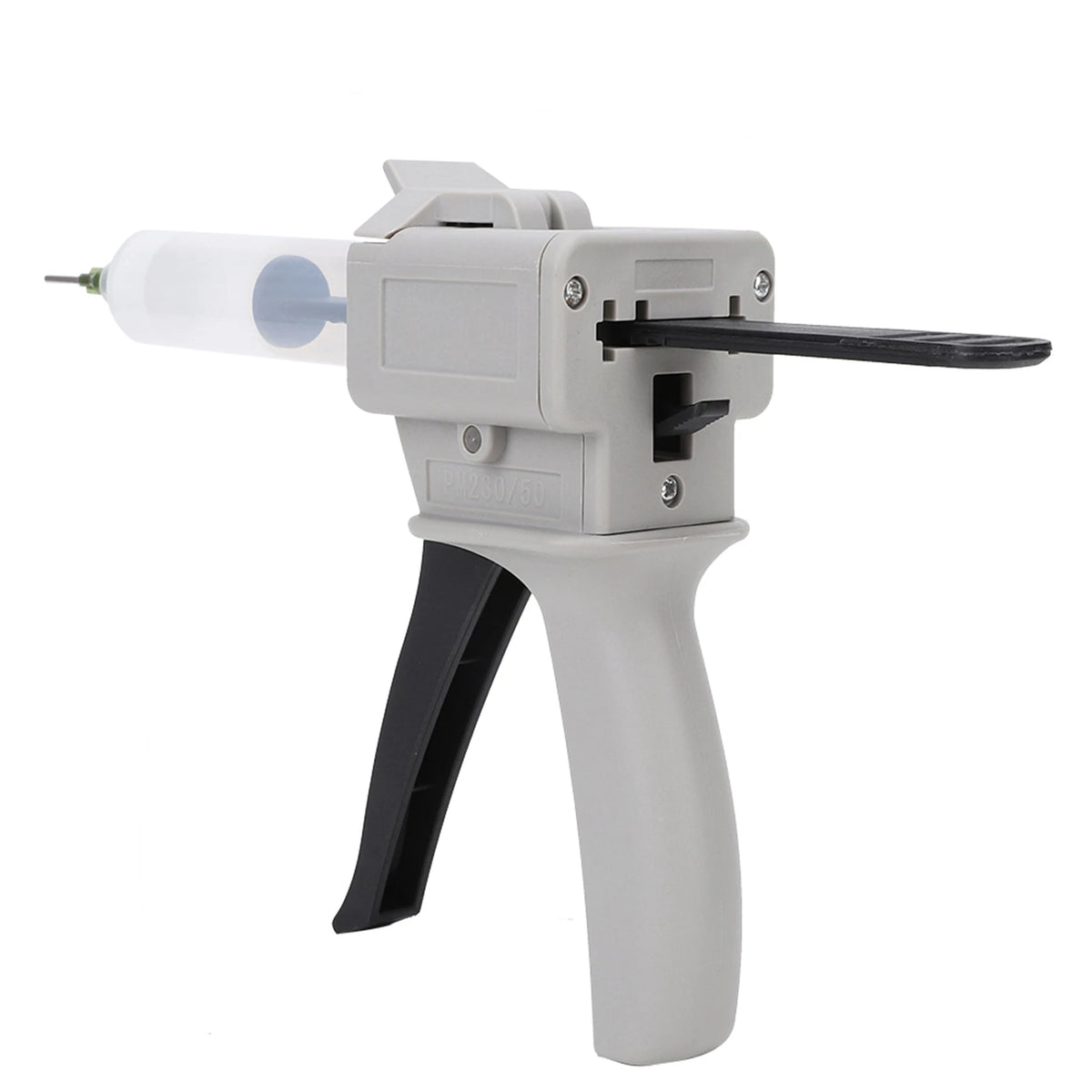 Glue Gun, 30ml Dispenser Glue Gun Plastic Manual Single Tube Handle Tool for Pressing Squeezing