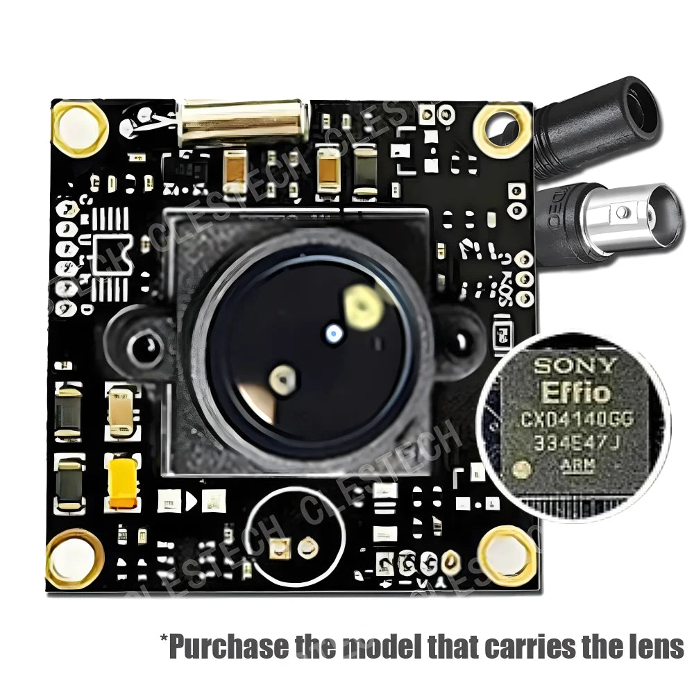 Kit module caméra CCTV Sony Effio 800TVL LowLux 0,001 lux