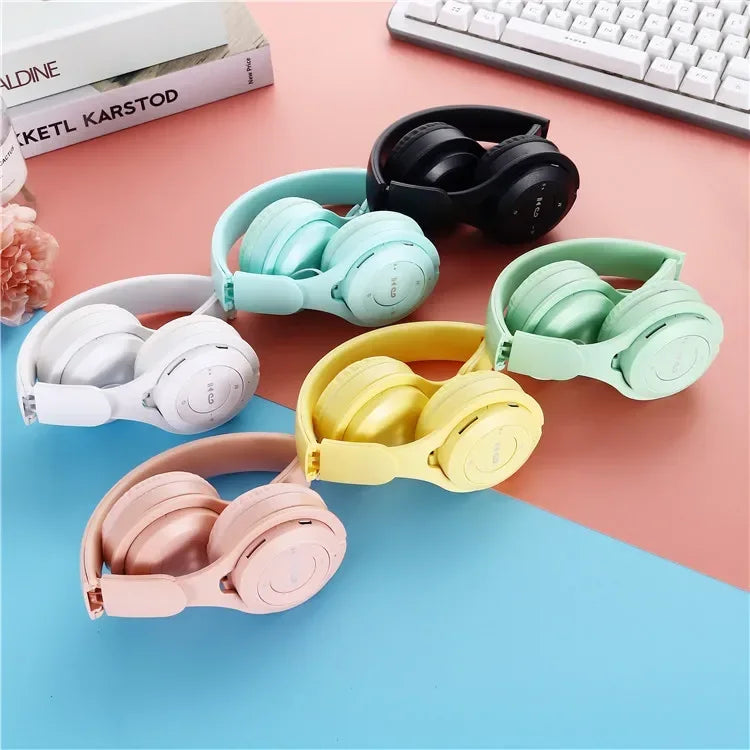 Bluetooth-over-ear-koptelefoon met microfoon