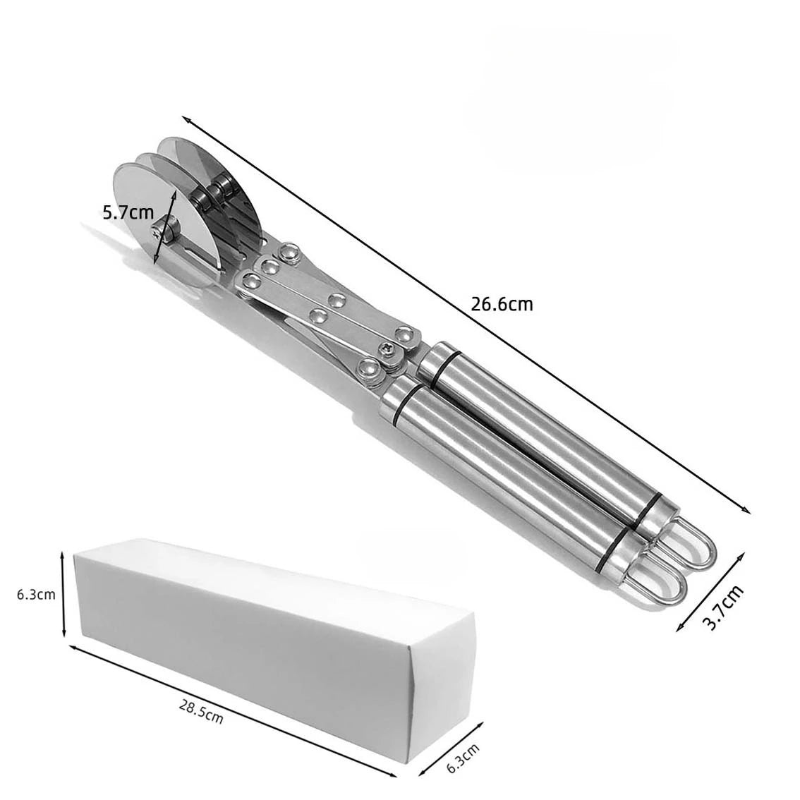 Adjustable Multi-Wheel Pastry Cutter