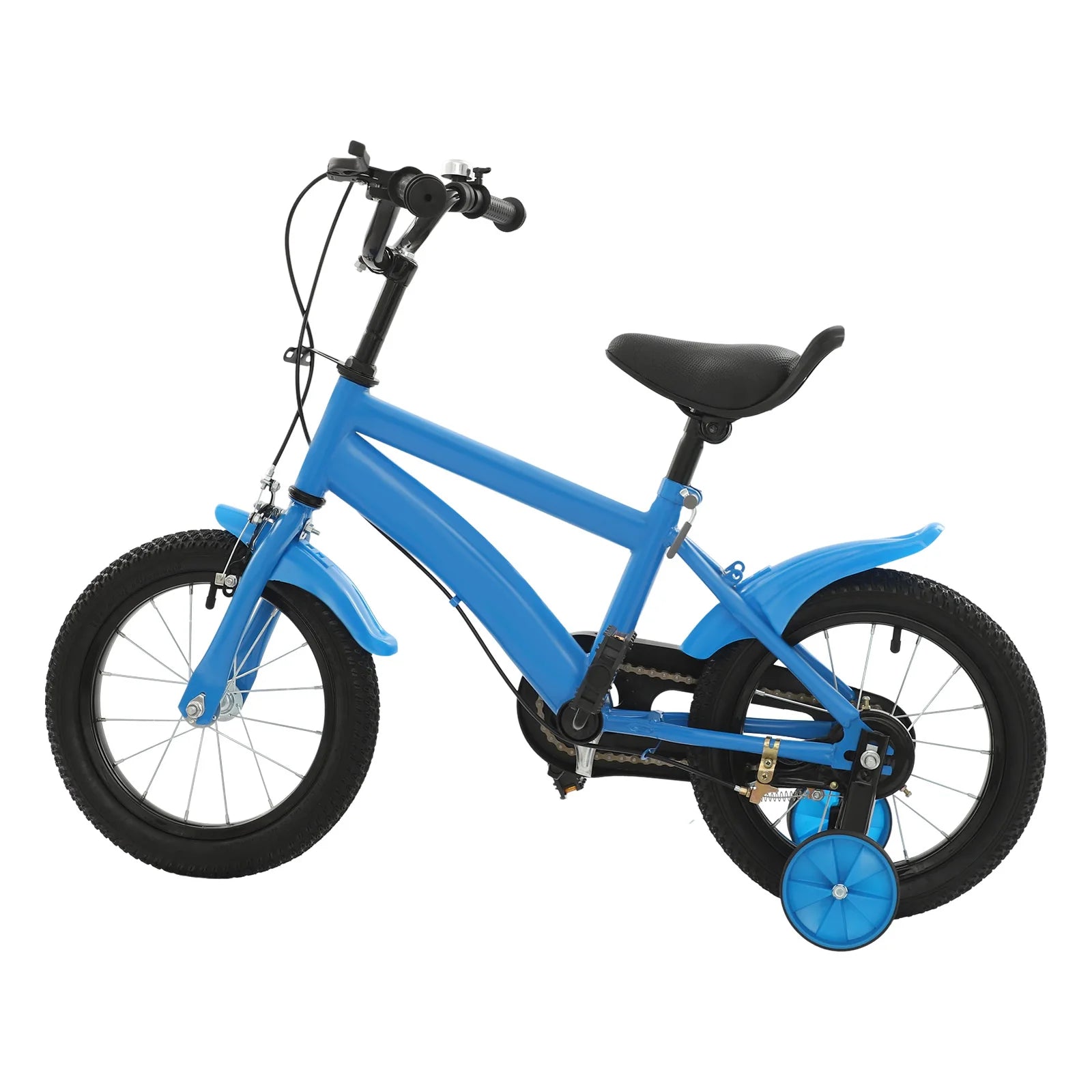 14'' Children's Learning Bicycle Kids Bike Adjustable Seat Dual Brakes for Children's Riding, Lessons, Recreation, or Exercise