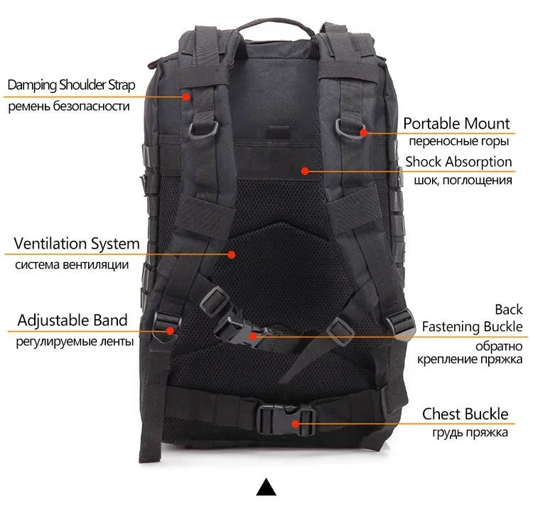 Тактически раница 45L с Molle система