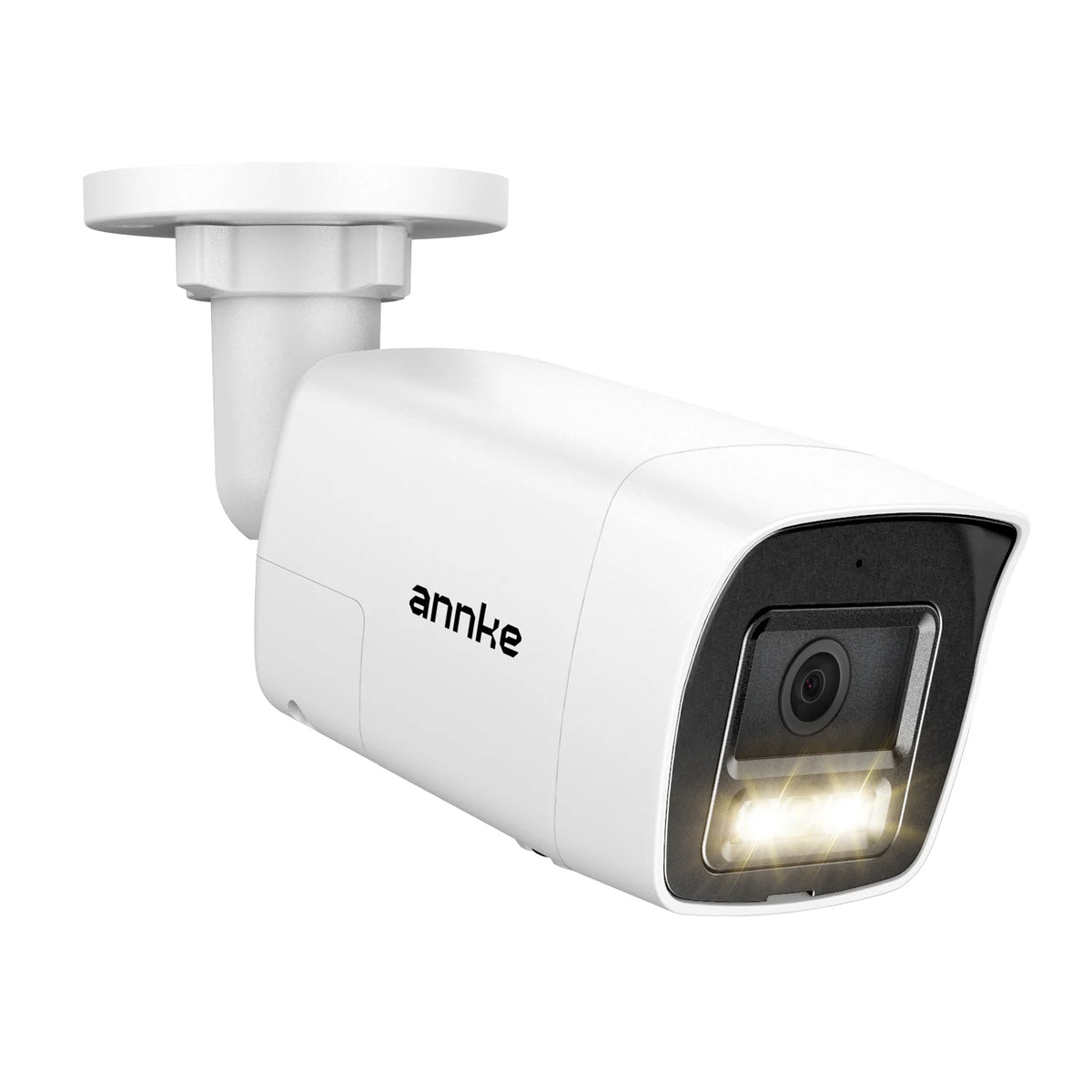 3K 5MP Outdoor IP Camera with Color Night Vision, Wide Angle, PoE, Two-Way Audio