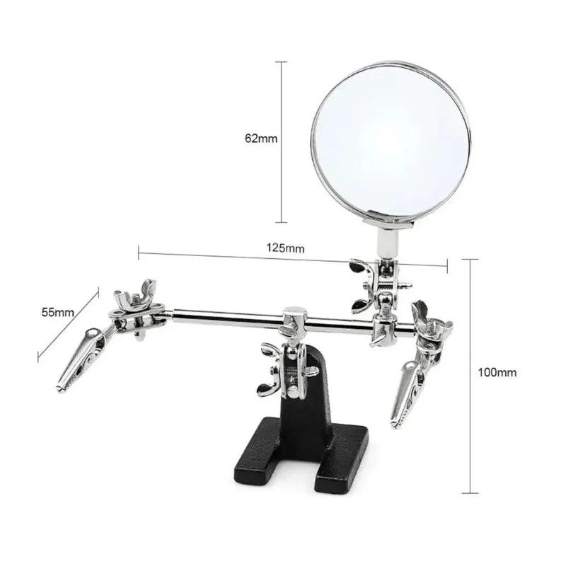 Helping Hands Holder with 5x Magnifier