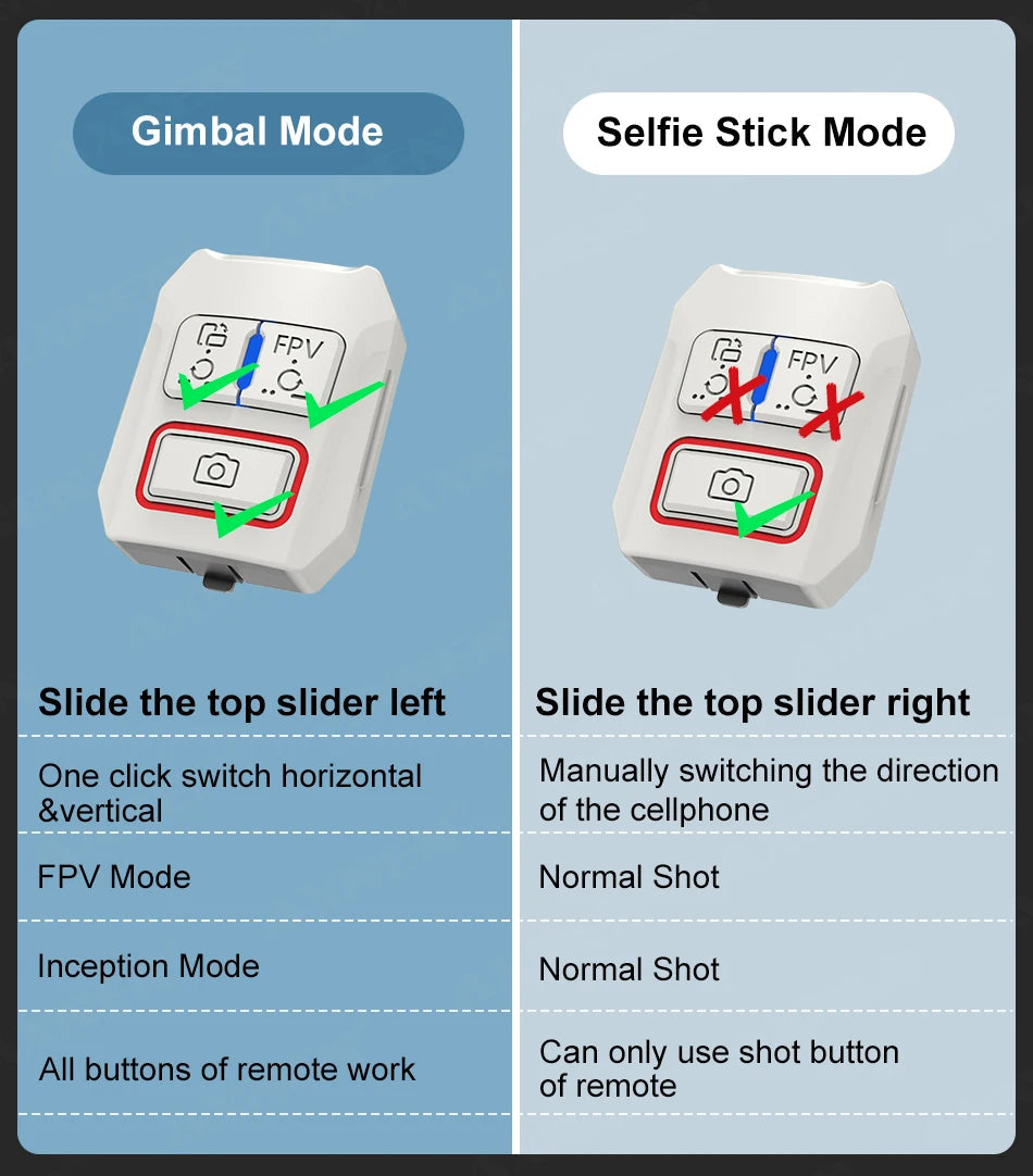 AXNEN A10 Handheld Gimbal Smartphone Stabilizer with Fill Light Extension Rod Remote Cellphone Selfie Stick for iPhone Samsung