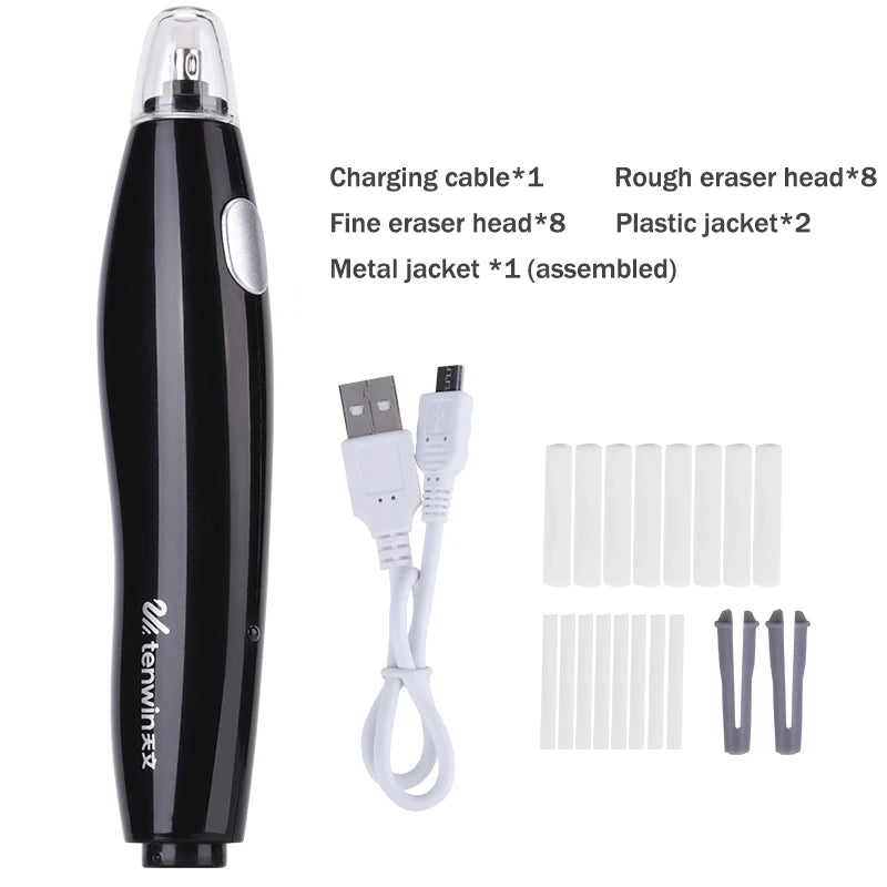 USB-Rechargeable Electric Eraser for Drawing