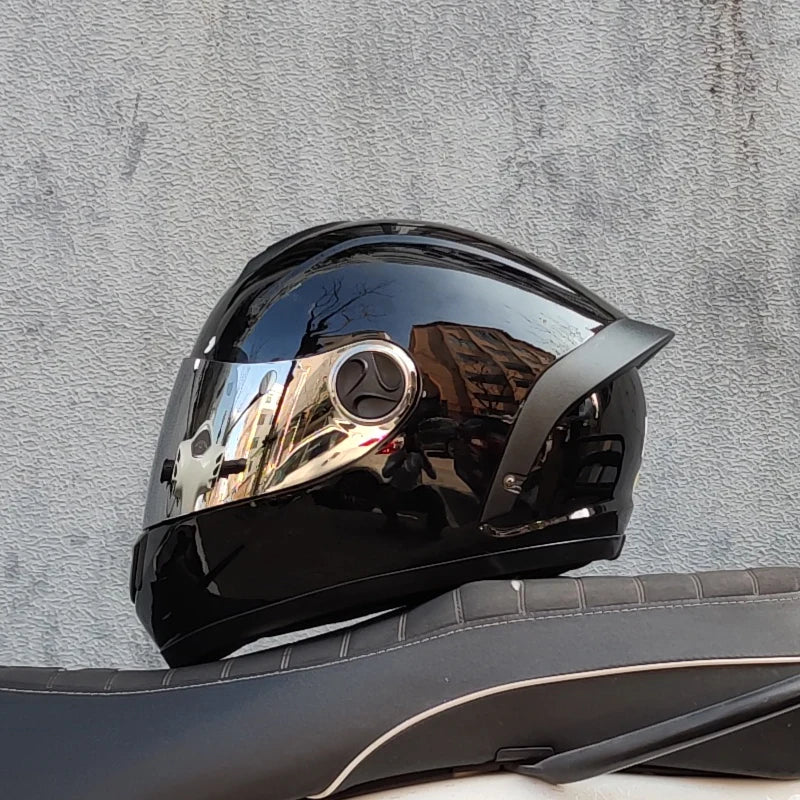ORZ Full Face Motorcycle Helmet DOT Approved, Unisex ABS+PC