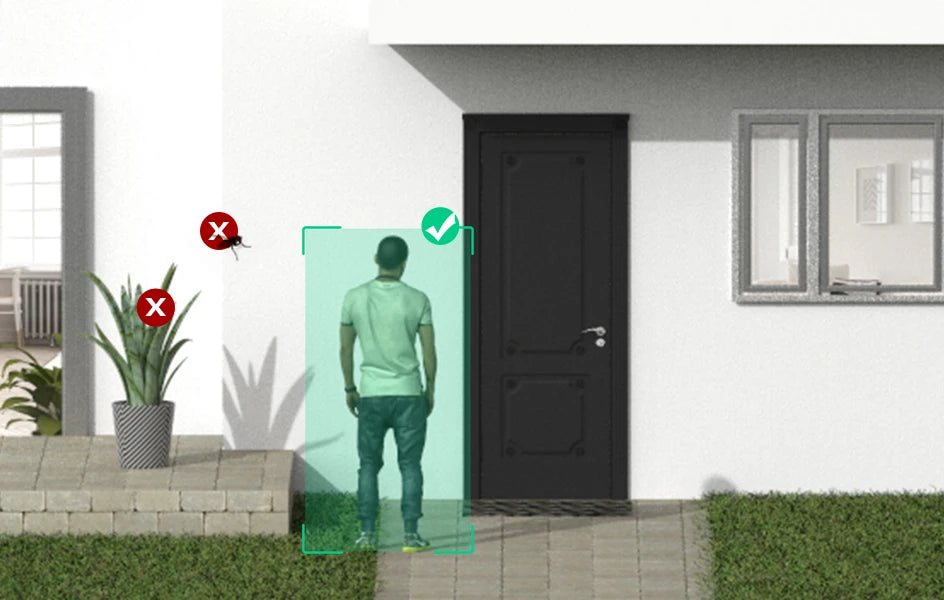 ZOSI 4MP PoE Outdoor Security Camera System with 8CH NVR