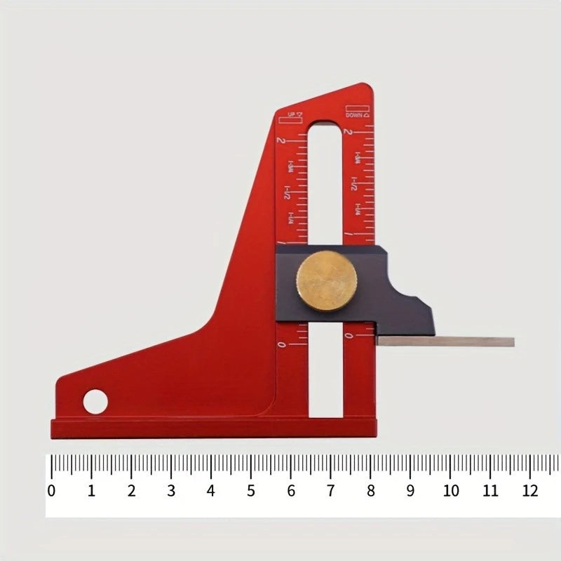 Metric Woodworking Height and Depth Gauge