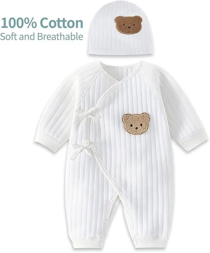 Newborn Cotton Onesie Winter Bodysuit