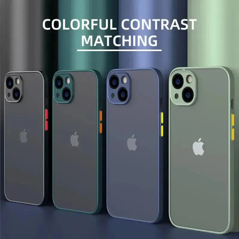 Coque de téléphone mate pour certains modèles d'iPhone