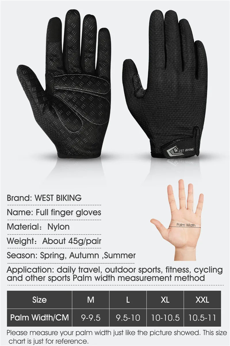 WEST BIKING Helfinger Cykelhandskar