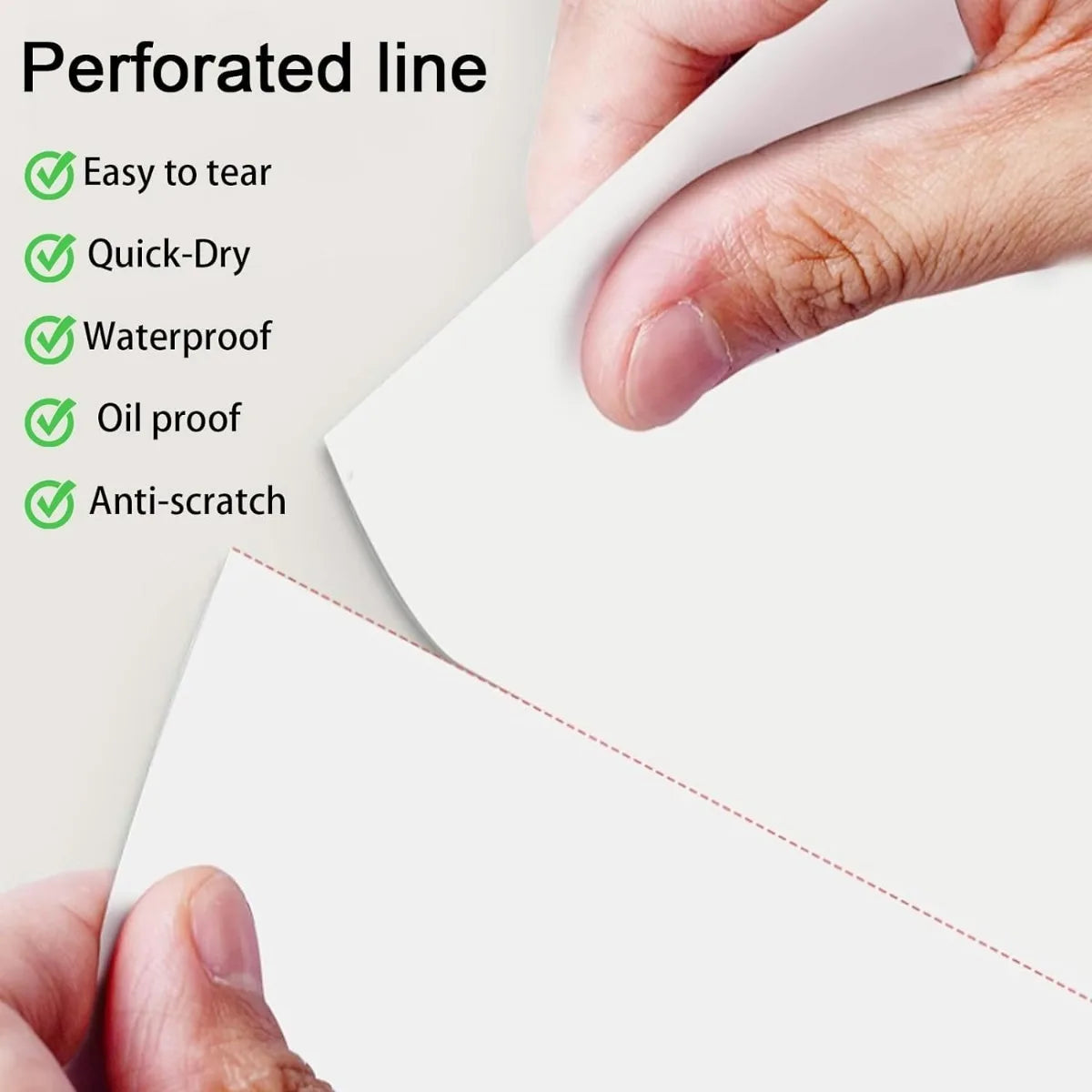 A4 Thermal Printer Paper - 100 Pieces