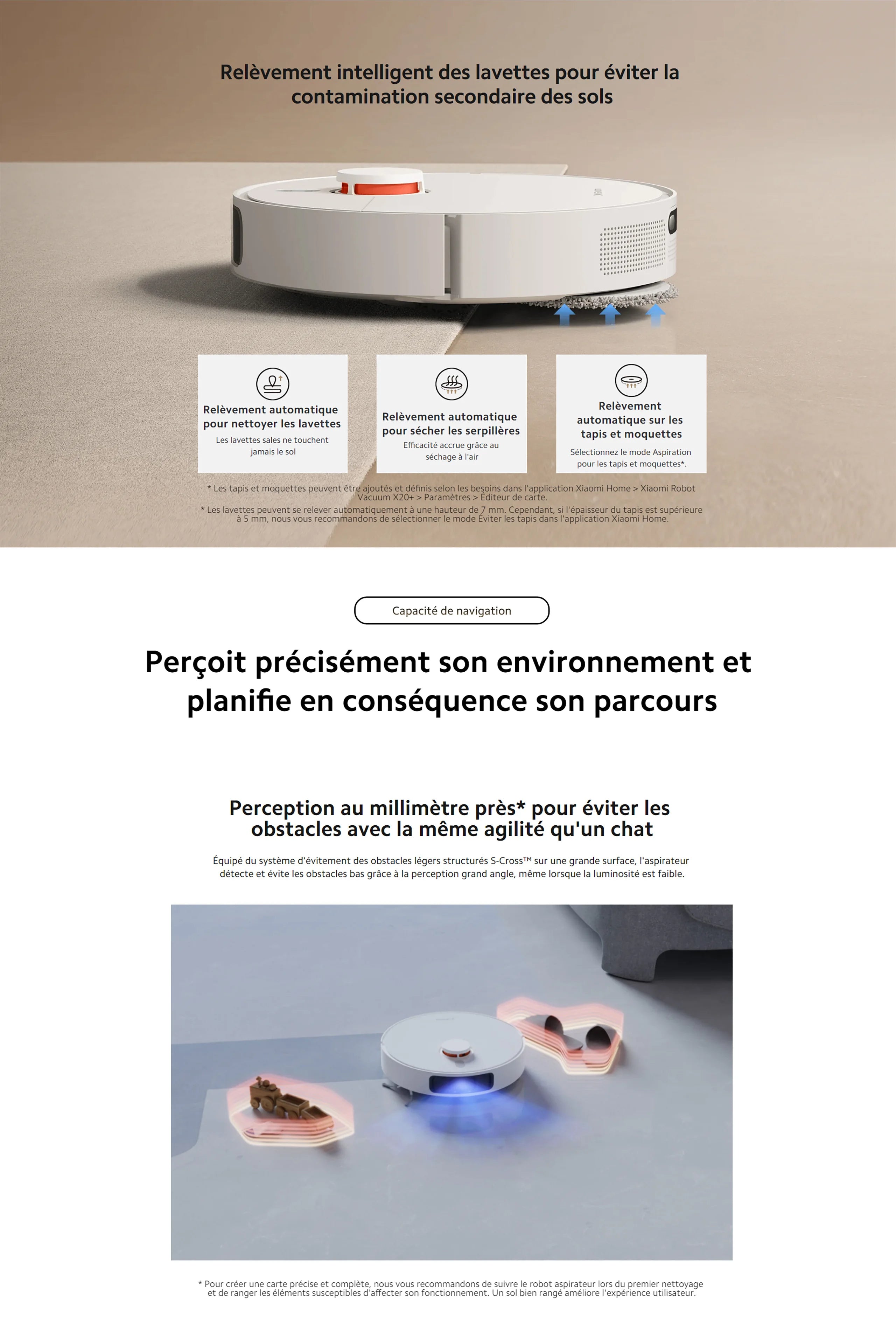 Xiaomi Robotický vysavač X20 – Chytré vysoce výkonné čištění