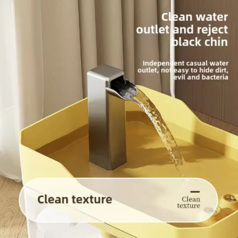 Fontanella per gatti da 1.5 L con filtro e alimentazione USB-C