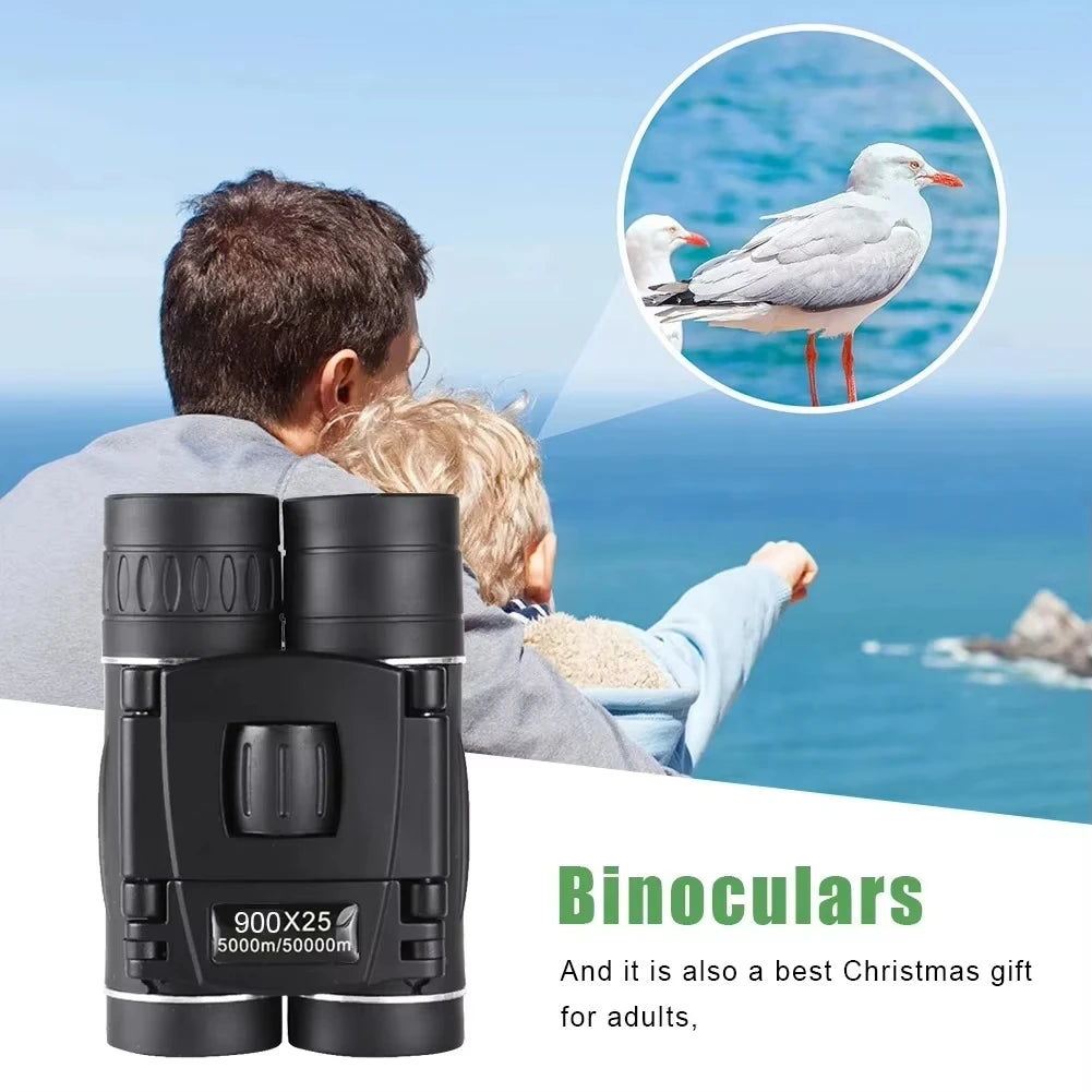 Binoculares compactos 8x