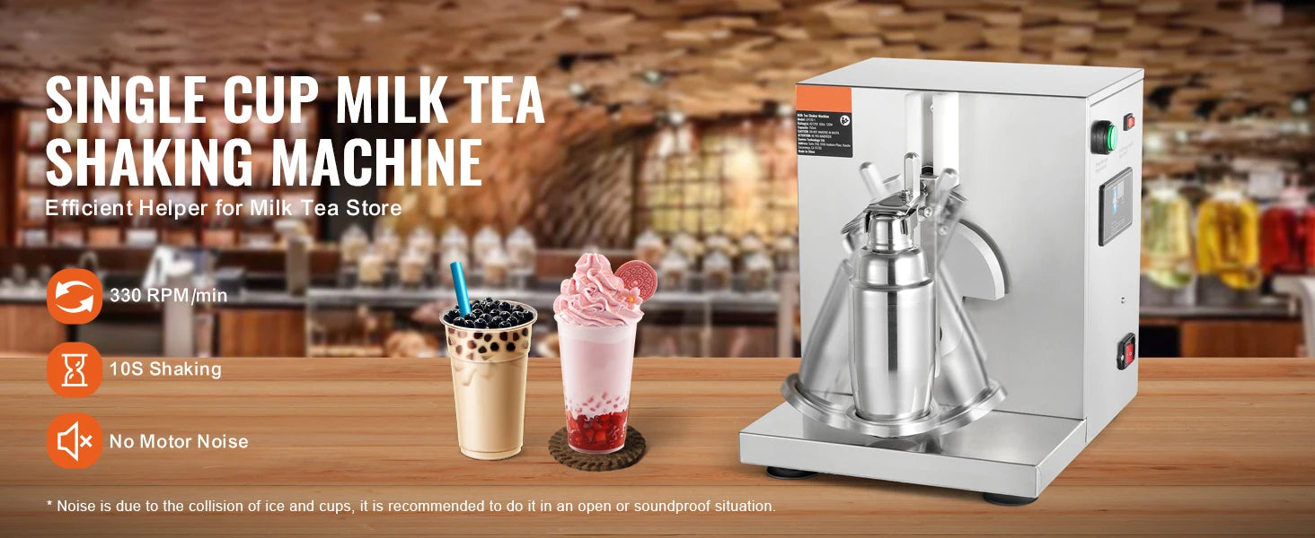 Komercijalni mikser za milkshake i mliječni čaj 120W s jednom glavom