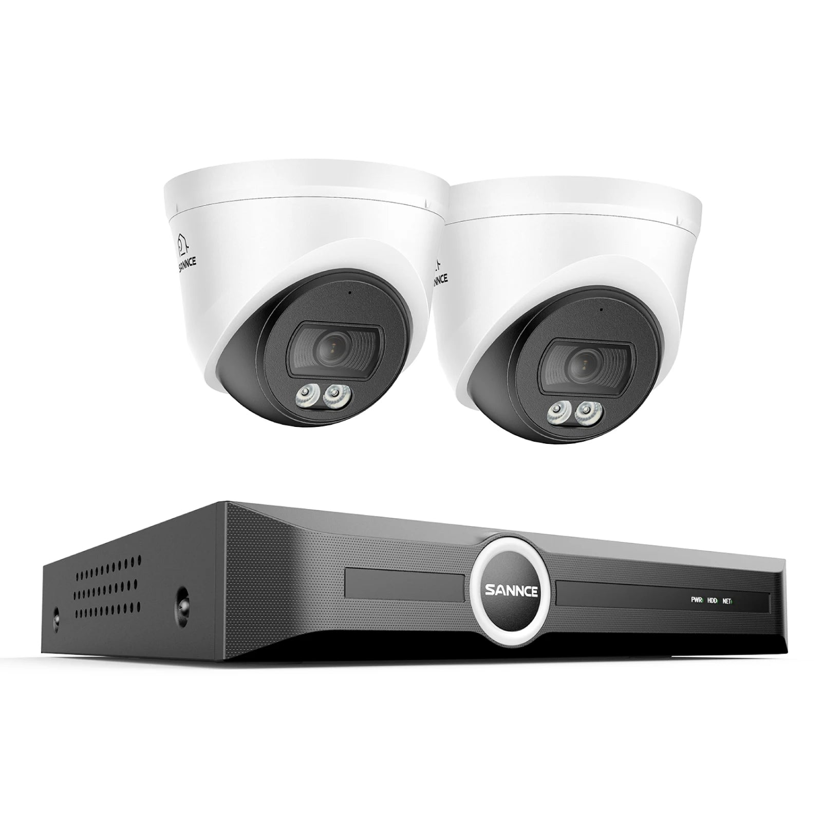 8MP 4K PoE Security Camera System with AI Detection
