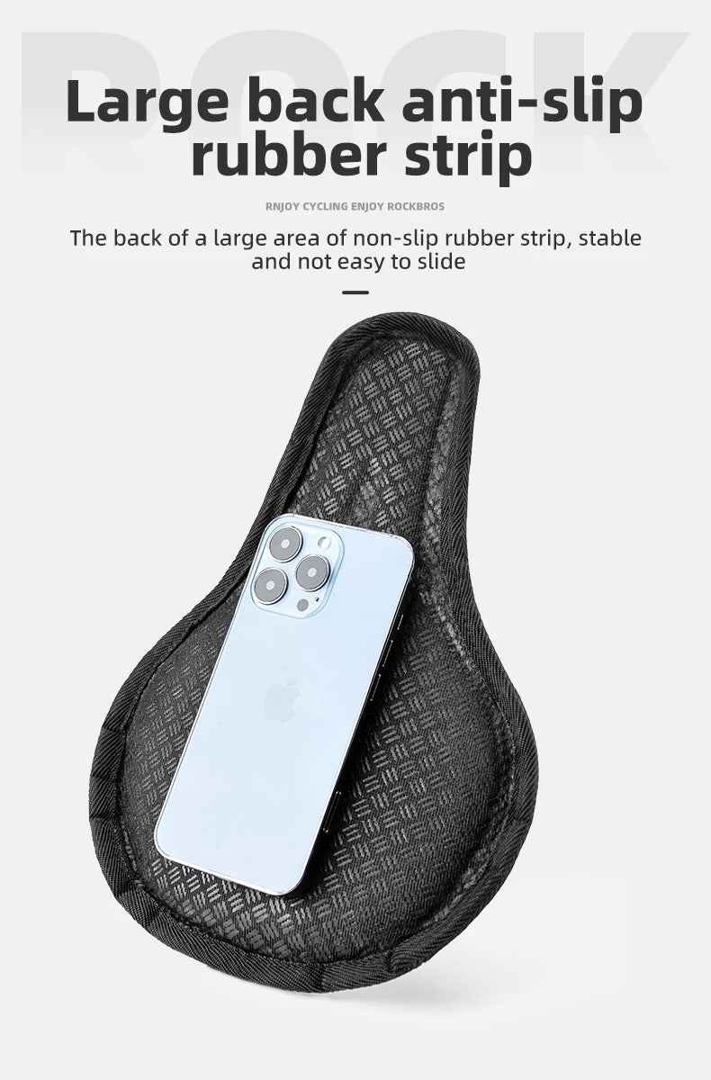 Coprisella per Bicicletta in Memory Foam Traspirante con Cuscino Antiscivolo