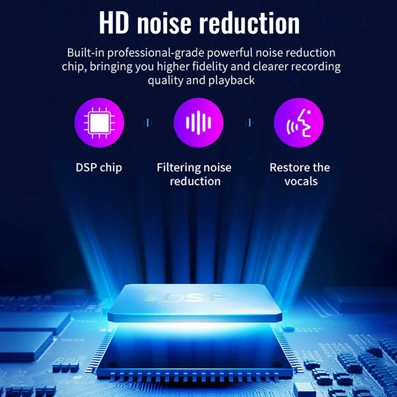 4GB-64GB Mini Keychain Voice Actiaved Recorder Portable HD Noise Reduction Microphone Digital Audio Sound Recording MP3 Player