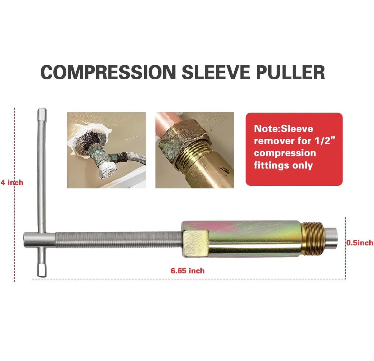 Three-Piece Plumbing Wrench and Sleeve-Puller Kit
