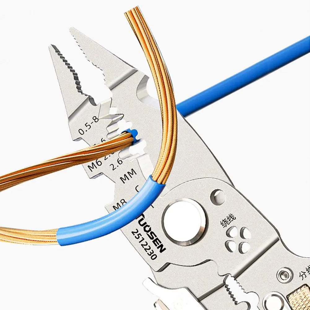 Folding Wire Stripper and Cutter Pliers - Options