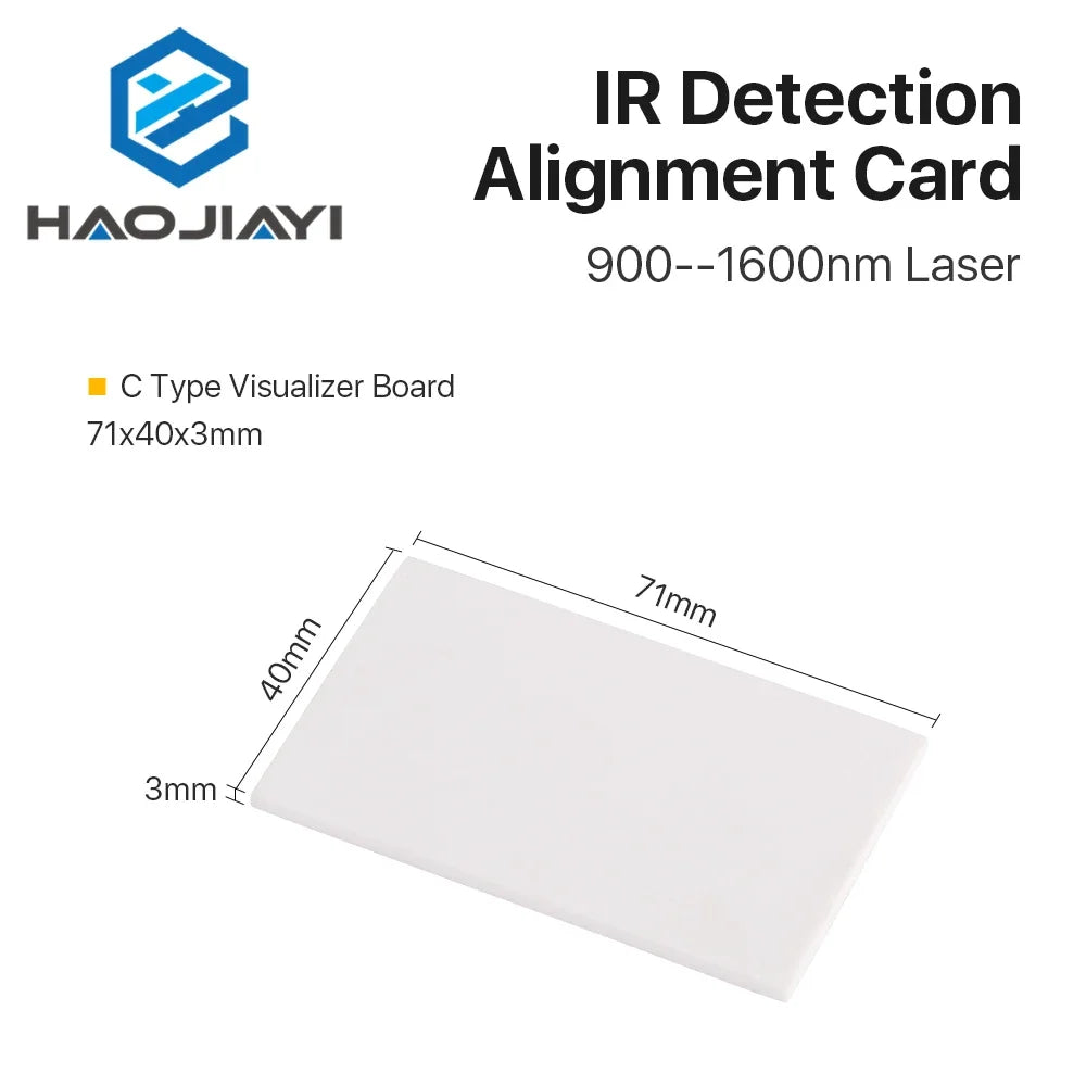 Infrared Laser Detection Card - 900-1600nm