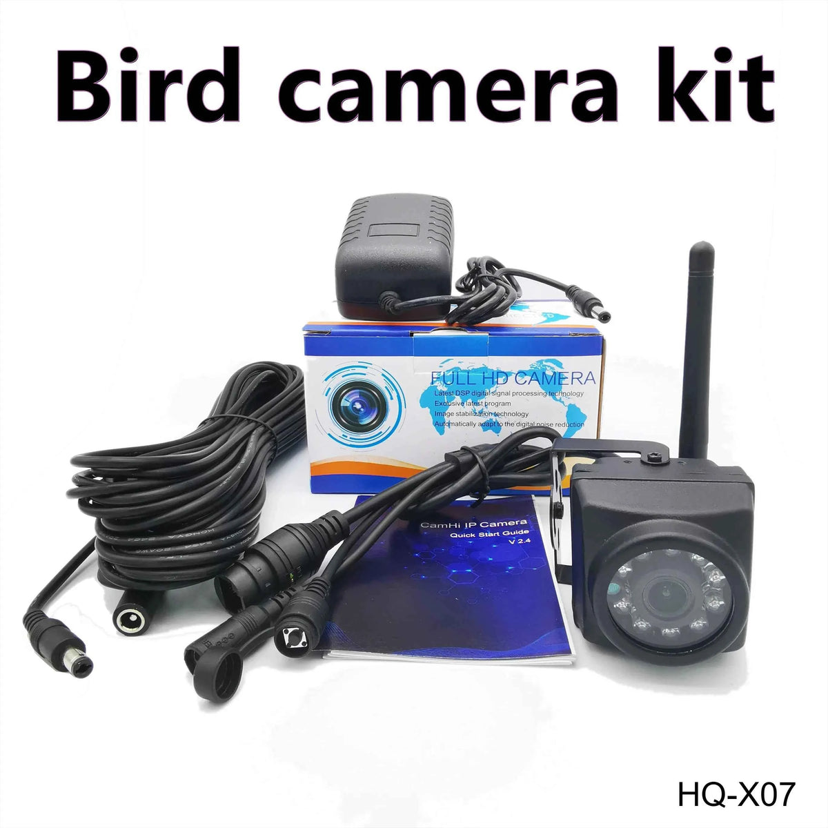 5MP 1080P Outdoor WiFi Bird Watching Camera Kit